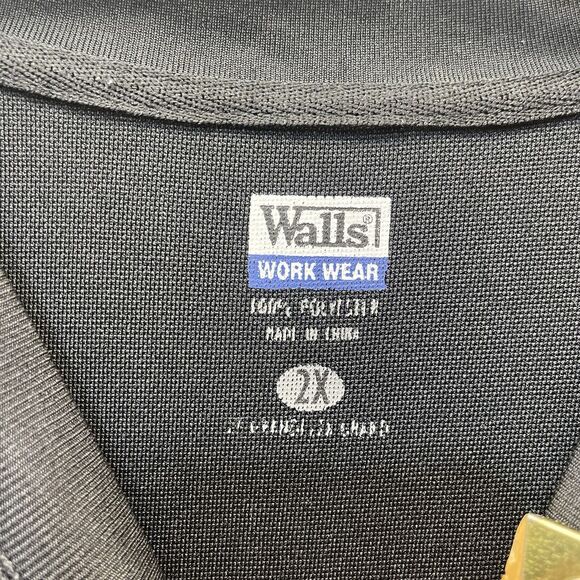 Walls Work Wear Carhartt Type Henley Shirt Men's XXL Pocket Tee - Picture 7 of 10